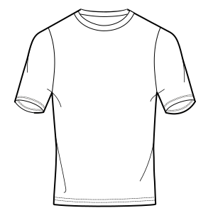 Fashion sewing patterns for MEN T-Shirts Running T-Shirt 9251